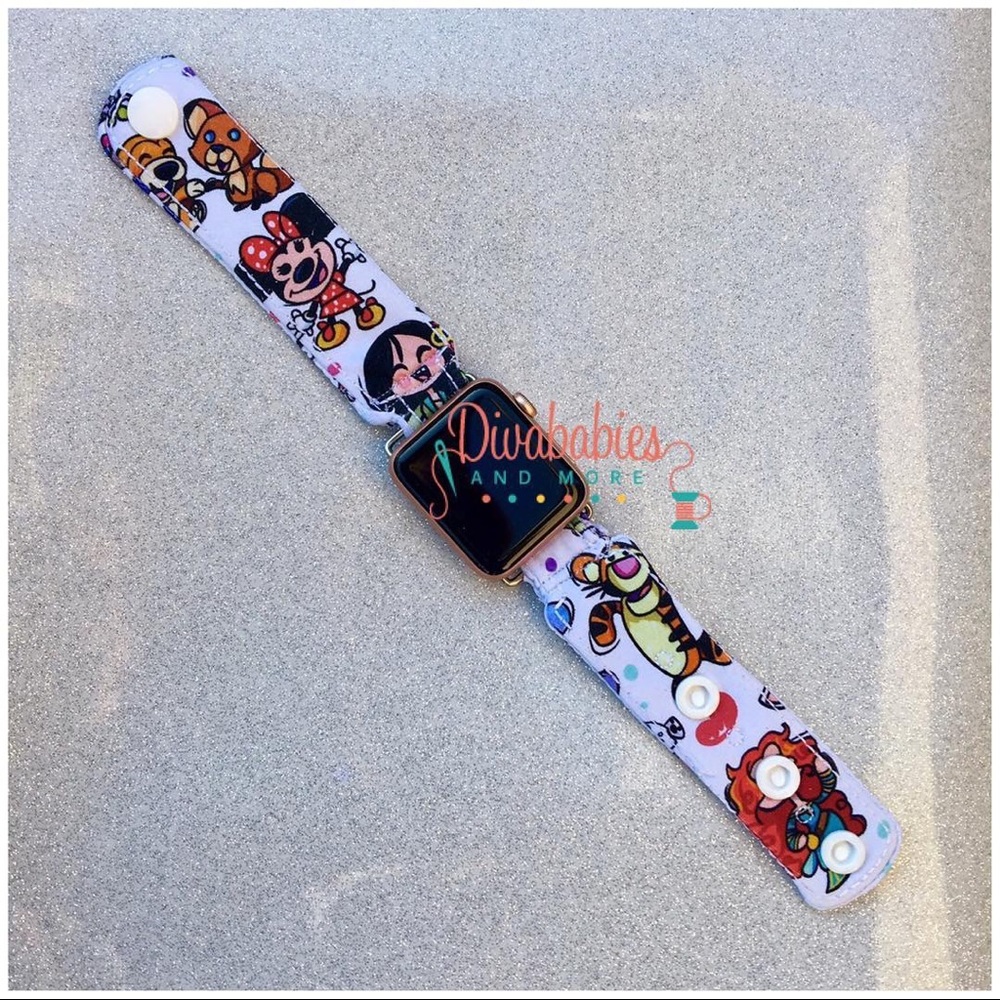 Jellypens Character Print Band for Apple Watch